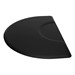 Half-Round Salon Mat (54" L x 36" D)